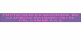 PORTAFOLIO DE SERVICIO DE LA UNIDAD …umafec.com/PORTAFOLIO DE SERVICIO.pdf · Consulta Especializada en Ginecología y Obstetricia Realización de consulta para la población femenina
