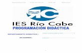 EDUCACIÓN FÍSICA. ESO 2013-14 - edu.xunta.gal · Programación Educación Física ESO-BAC- BAC(ADULTOS) IES RÍO CABE Monforte de Lemos ... Real Decreto, 1631/2006, polo que se