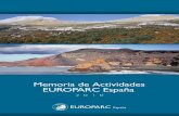 MEMORIA ANUAL EUROPARC 2010 MaquetaciÛn 1 · Máster en Espacios Naturales Protegidos 2010 ... aprobó en julio de 2010 su Plan Estratégico, ... Biblioteca de Ciencias “Fernando