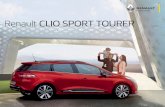 Renault CLIO SPORT TOURER - cota-automocion.com · La caja de cambios automática EDC de doble embrague y seis velocidades se propone con el dCi 90. ... G ABS con repartidor electrónico