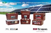 Soluciones de Almacenamiento Renewable Energy / … · baterías Industriales y Premium de Trojan que operan en Estado De Carga Parcial. Trojan Battery es el ... de energía de respaldo.