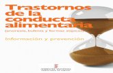 Trastornos de la conducta alimentaria - cuidatecv.escuidatecv.es/.../2012/10/Transtornos_de_conducta_alimentaria1.pdf · ¿Qué son los Trastornos de la Conducta Alimentaria (TCA)?