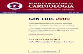 Indice - SAC | Sociedad Argentina de Cardiología SAC ...€¦ · Jornadas de Cardiología Pediátrica ... Se ha prestado especial atención en la selección de los disertantes, ...