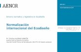 Normalización internacional del Ecodiseño - BEM 2017bem2017.basqueecodesigncenter.net/wp-content/uploads/2017/09/... · BORRADOR DE COMITÉ (CD) 5. BORRADOR DE NORMA INTERNACIONAL