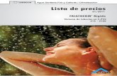 CONDUCIR Agua Sanitaria Fría y Caliente / … RIGIDO TARIFA 2011.pdf · 2004, para agua fría y caliente, con sistema de unión cónica mediante soldadura en frío a presión, clasificado