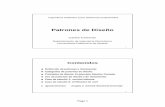 Patrones de Diseño - Integrated Systems Laboratorycarreras/ISSE/patrones_diseno.x2.pdf · Page 2 3 Contenidos Definición de patrones y frameworks Categorías de patrones de diseño