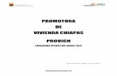PROMOTORA DE VIVIENDA CHIAPAS PROVICH · Ley de Expropiación del Estado de Chiapas y Reglamento. Ley de Protección Civil para el Manejo Integral de Riesgos de Desastres del Estado