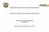 AGENCIA NACIONAL DE HIDROCARBUROS …C3%B3n… · hidrocarburos y el trabajo ... tecnológico y la eficiencia y agilidad en procesos clave Misión Visión 3 ... Obligaciones de salud