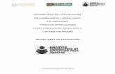 SECRETARIA DE EDUCACIÓN - …transparencia.tamaulipas.gob.mx/wp-content/uploads/2015/08/ITEA... · universidad autonoma de tamaulipas 1 informe final de la evaluaciÓn de consistencia