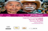 sobre los Derechos Humanos - Comisión Económica …€¦ · 1 1. Presentación El Segundo Foro internacional sobre los derechos humanos de las personas mayores, a celebrarse en