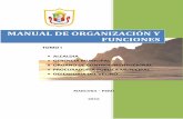 MANUAL DE ORGANIZACIÓN Y FUNCIONES - …munimarcona.gob.pe/wp-content/uploads/2016/06/MOF-2015-min.pdf · Manual de Organización y Funciones – MOF Tomo I que comprende los cargos