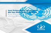 Los Principios Rectores de las Naciones Unidas Los ... · Tratándose de Derecho Internacional, la empresa puede definirse como el conjunto de capital, adminis-tración y trabajo