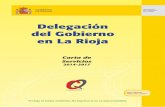 Delegación del Gobierno en La Rioja - seat.mpr.gob.es · 2. Delegación del Gobierno en La Rioja. PRESENTACIÓN. Una administración eficiente es una administración cercana; una