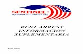 02040a-Rust Arrest Informacion Adicionalrdietsch.com/datos_tecnicos/02 Quimicos/03 Rust Arrest Informacion... · metal y las fibras naturales. 6. Resistencia a la U.V.:Rust Arrest