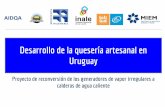 Uruguay - latu.org.uy³n... · Se estudió la alternativa de utilizar agua caliente en lugar de vapor ya que las temperaturas a alcanzar son relativamente bajas (menores a 50ºC)