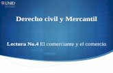Derecho civil y Mercantil - Mi Materia en Líneamoodle2.unid.edu.mx/dts_cursos_mdl/ejec/AE/CM/S04/CM04_Visual.pdf · En esta sesión se definirá los actos de comercio de acuerdo