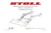 Manual de Instrucciones Pala cargadora COMPACT FC · Introducción 5 1.4 Descripción de la pala La cargadora frontal Stoll es un dispositivo de carga que está montado en un tractor.