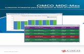 CIMCO MDC-Max - tecnocim.comtecnocim.com/uploads/descargues/30_cimco_mdc-max_6.pdf · para producir tablas y gráficos que muestren qué está pasando con su agenda de producción.