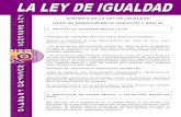SÍNTESIS DE LA LEY DE IGUALDAD IMPRES filePRINCIPIOS INFORMADORES DE LA LEY Principio de "Igualdad de ... DE LA PRUEBA Tutela del derecho de igualdad ... recurrir en amparo ante el