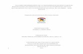 FACTORES DETERMINANTES DE LA …repository.unimilitar.edu.co/bitstream/10654/14137/1/Factores... · Colombia Siembra y Construye Futuro 2009-2019. Esta propuesta de desarrollo se