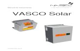 Manual de instrucciones VASCO Solar - nastec.eunastec.eu/wp-content/uploads/2018/03/manVASCO_Solar_esp_20.pdf · El fabricante recomienda leer atentamente el manual de instrucciones