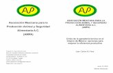 ALIMENTARIA A.C. Producción Animal y Seguridad ... - ampa… · (AMPA) Crisis de la ganadería bovina en el trópico de México: opciones para mejorar la eficiencia productiva Juan