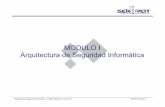 Arquitectura de Seguridad Informática - …docs.alexomar.com/biblioteca/moduloi-150421075119-conversion-gate... · Políticas, estándares, guías y su clasificación. ... Objetivos