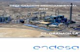 2016 DECLARACIÓN MEDIOAMBIENTAL - endesa.com€¦ · • Turbina de gas (G5) y alternador de 78.400 kW • Turbina de gas (G6) y alternador de 78.400 kW • Caldera de recuperación