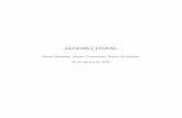 ALGEBRA LINEAL - División de Ciencias e Ingenieríasdelepine/Capitulo3_2005.pdf · cionar explícitamente su campo de escalares. el estudiatnte cuidarÆ de recor- dar, sin embargo,