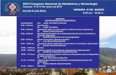 XXVI Congreso Nacional de Obstetricia y Ginecología. Viernes (13-74).pdf · ... 10:50 am Nuevos avances y conceptos quirúrgicos en carcinoma epitelial de ovario y trompas de Falopio