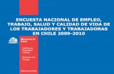 ENCUESTA NACIONAL DE EMPLEO, TRABAJO, … · Laboral Dirección del Trabajo . Gobierno de Chile / Ministerio de Salud • Introducción ... • Esta encuesta permite profundizar en