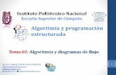 Clase 03 y 04: Algoritmia y diagramas de flujo - … · ... Algoritmia y diagramas de flujo M. en C. Edgardo Adrián ... La notación utilizada en el diagrama de flujo debe ser independiente