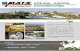 DONANA - ESPAÑA - viajar.orgviajar.org/comunitat/2014-12-30-ecuestre1.pdf · El Parque Natural de Doñana, incluido en el Parque Nacional, está considerado como una de las zonas