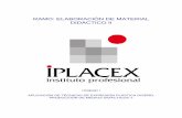 RAMO: ELABORACIÓN DE MATERIAL DIDACTICO IIbiblioteca.iplacex.cl/MED/Elaboración de material didáctico II.pdf · Las técnicas de expresión plástica generalmente se presentan