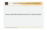 PROTECCIÓN DE DATOS Y RPAS 30SEPT2015“N-DE-DATOS-Y-RPAS.pdf · 2015-10-01 · Agencia Española de Protección de Datos 4 MARCO REGULATORIO-Ley Orgánica 1/1982, de 5 de mayo,