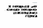 X Festival de Circo Teatro MalabHaría 2017 · El primer festival de circo del año en el calendario europeo se celebra en ... el resto de personajes: sus ganas de circo y malabares.