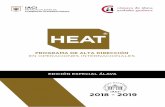 AAFF HEAT ALAVA ABRIL 2018 - camaradealava.com · Las claves del eCommerce internacional. Tecnologías y herramientas para impulsar el negocio inter- ... Estrategias y tácticas de