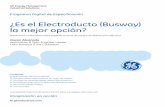 ¿Es el Electroducto (Busway) la mejor opción?go.ge-energy.com/rs/205-IAT-784/images/15Q4-Es-el-Electroducto... · Comparado con una solución con cable los espacios requeridos son