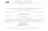 as - roca.es · Certificado AENOR de Producto Aparatos sanitarios 014/000582 Anexo al Certificado Fecha de primera emisión Fecha de última emisión Fecha de expiración