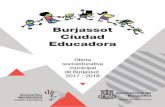 Burjassot Ciudad Educadora - Ajuntament de Burjassot · contra la violencia de género “¿De quién depende? ¡Depende de ti!”. ... de evaluar su eficacia. Poner de manifiesto