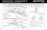 VULCAN / VULCAN S · 1 VULCAN / VULCAN S Guía rápida de instalación y programación Español AVISO Esta guía rápida es un resumen del manual de instalación completo.