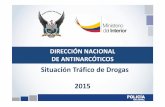 Situación Tráfico de Drogas 2015citamericas.org/arquivos/4de177e7c3c01fc43b6d31b111b0f9dc.pdf · TENDENCIAS DEL TRAFICO INTERNACIONAL DE DROGAS EN EL ECUADOR Cultivos Ilícitos