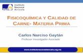 ISICOQUÍMICA Y CALIDAD DE CARNE- MATERIA …usapeec.org.mx/publicaciones/presentaciones/pdf/fisicoquimica_y... · FISICOQUÍMICA Y CALIDAD DE CARNE- MATERIA PRIMA. CALIDAD DE LA