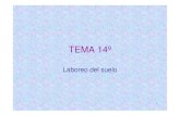 TEMA 14º - freal.webs.ull.es · incrementa su actividad en los procesos de humificación, mineralización de la materia orgánica, nitrificación, fijación biológica del nitrógeno