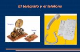 El telégrafo y el teléfono - INTEF - educaLABroble.pntic.mec.es/jlop0164/archivos/telegrafo-telefono.pdf · tecno 12-18 El telégrafo Conectarse a internet y consultar información