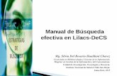Manual de Búsqueda efectiva en Lilacs-DeCSeprints.rclis.org/28275/1/Lilacs - Decs.pdf · La base de datos de Literatura Latinoamericana y del Caribe (LILACS), gestiona información