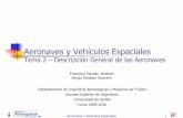 Aeronaves y Vehículos Espaciales - Área de Ingeniería ...aero.us.es/AVE/archivos/Y0910/Tema2.pdf · Sistemas y equipos de a bordo ... En los aerostatos es el empuje de Arquímedes.