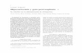 Hiperuricemia y gota postrasplante - Acta Médica … · Hiperuricemia postrasplante 5 Se consideró como hiperuricemia un nivel de ácido úrico sérico (AU) mayor de 8.0 mg/dL en