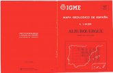 MAPA GEOLOGICO DE ESPANA - info.igme.esinfo.igme.es/cartografiadigital/datos/magna50/memorias/MMagna0727.pdf · La problemática geológica en el momento presente de la Hoja de Albur