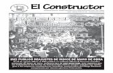 BASES RESPALDAN A SU FEDERACIÓN Y LA … · El 16 de agosto último el INEI publicó en el Diario Oficial El Peruano el Indice Unificado de Mano de Obra, ... de la campaña de desprestigio